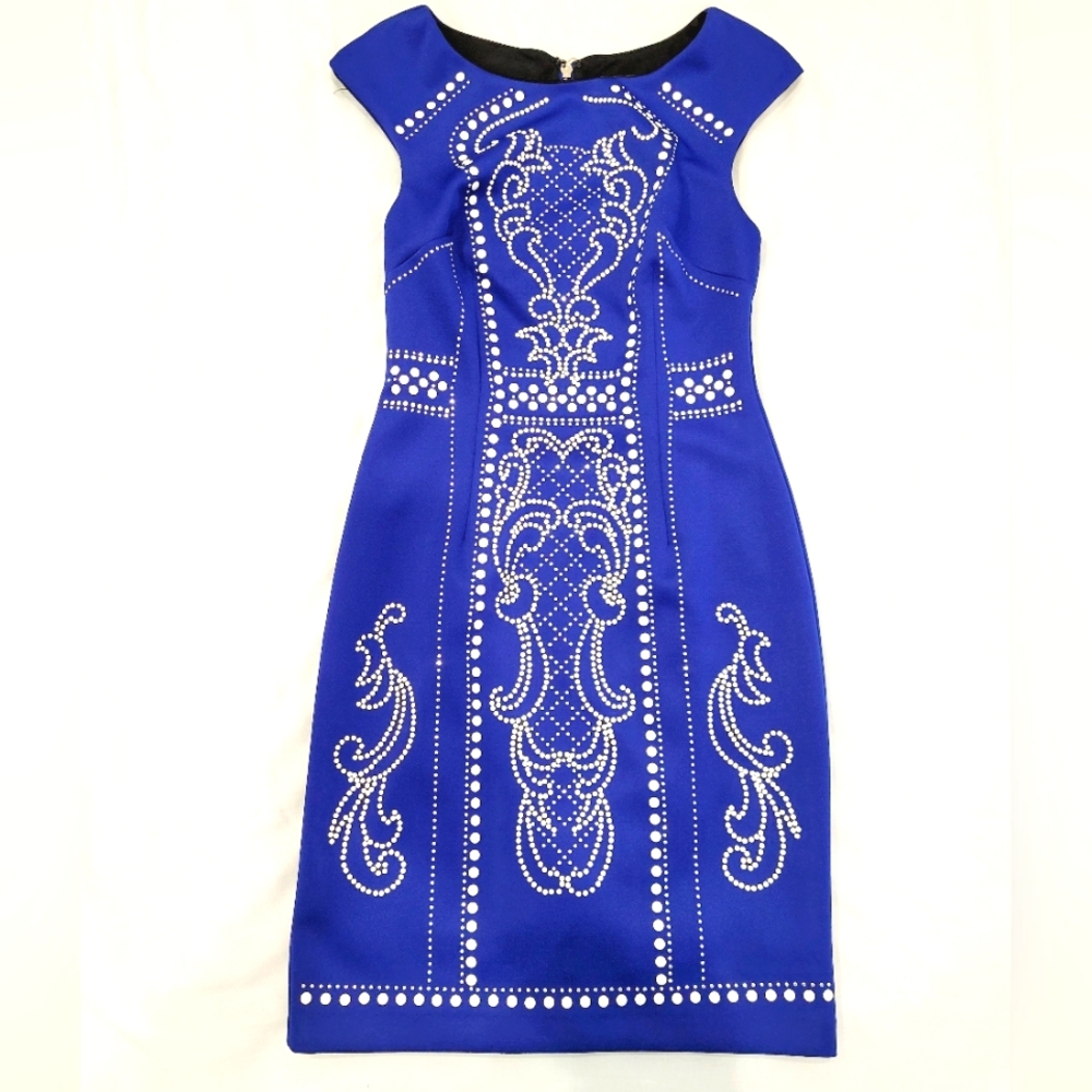 Elegant Studded Beads Dress by Alexia Admor